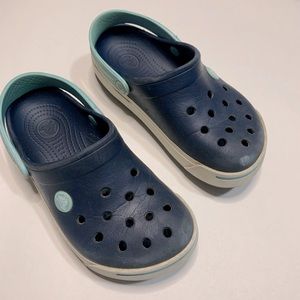 Blue Crocs Size 12
